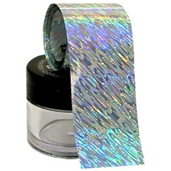 BEAUTIFUL NAILS Nail foils - silver thunder